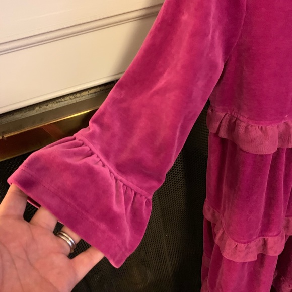🎄Beautiful Hanna Andersson purple dress, 130 (7-10) - Picture 3 of 6